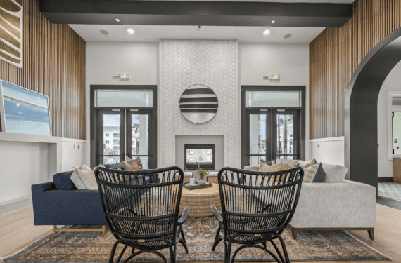 luxury lobby entrance
